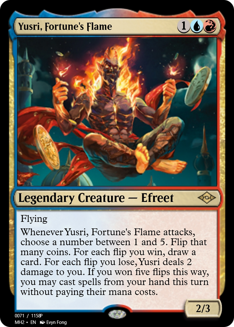 Yusri, Fortune's Flame (PRM-91343) - Magic Online Promos