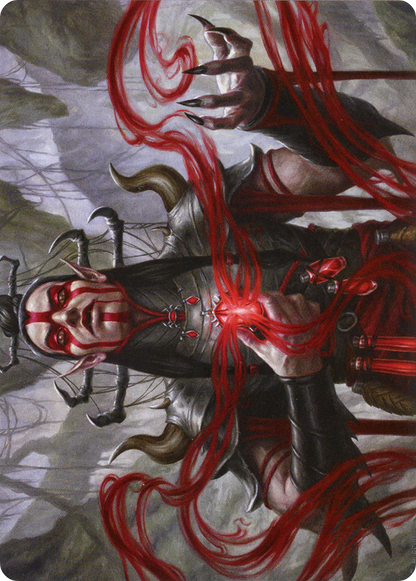 Malakir Blood-Priest // Malakir Blood-Priest (AZNR-056) - Zendikar Rising Art Series (Borderless) Foil