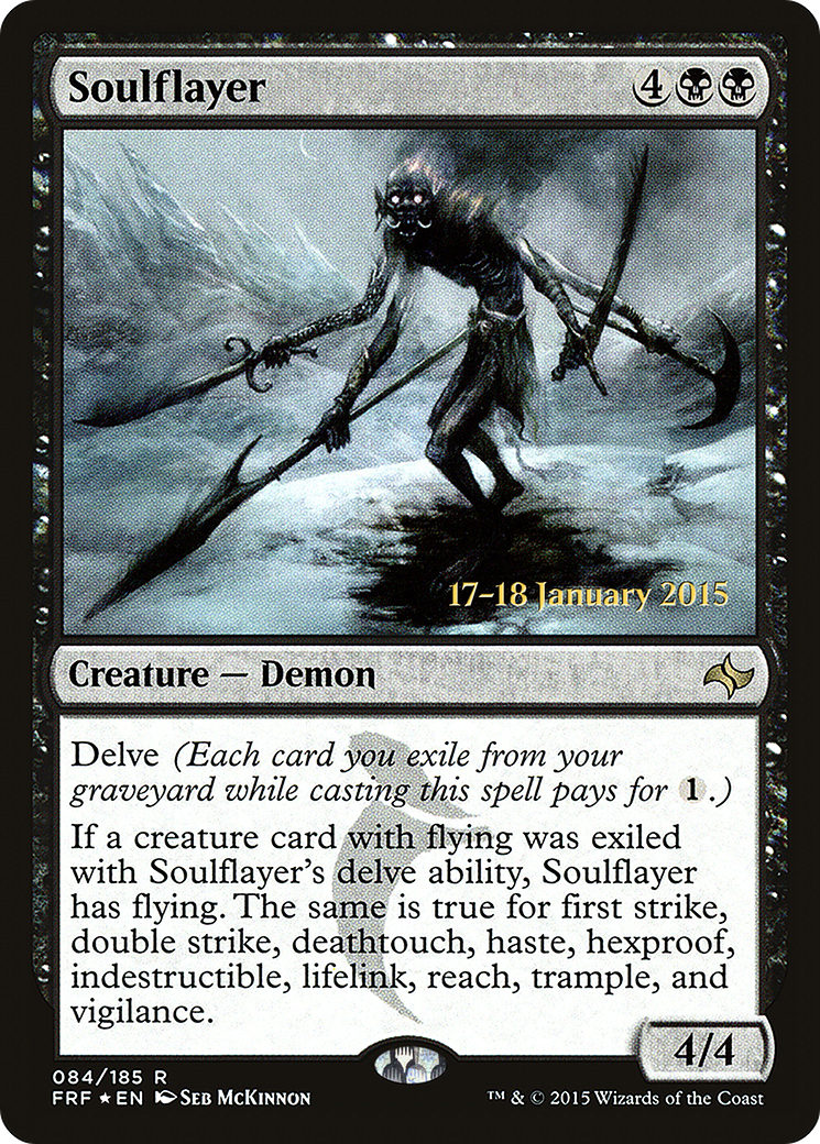 Soulflayer (PRE-84S) - Fate Reforged Promos Foil