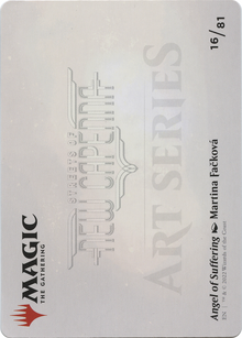 Angel of Suffering // Angel of Suffering (ASNC-016) - New Capenna Art Series (Borderless) Foil