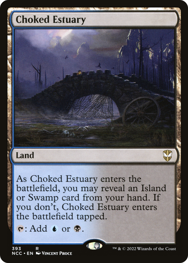 Choked Estuary⁣ - Commander: Streets of New Capenna⁣ (Rare)⁣ [393]