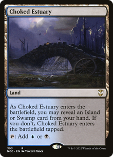 Choked Estuary⁣ - Commander: Streets of New Capenna⁣ (Rare)⁣ [393]