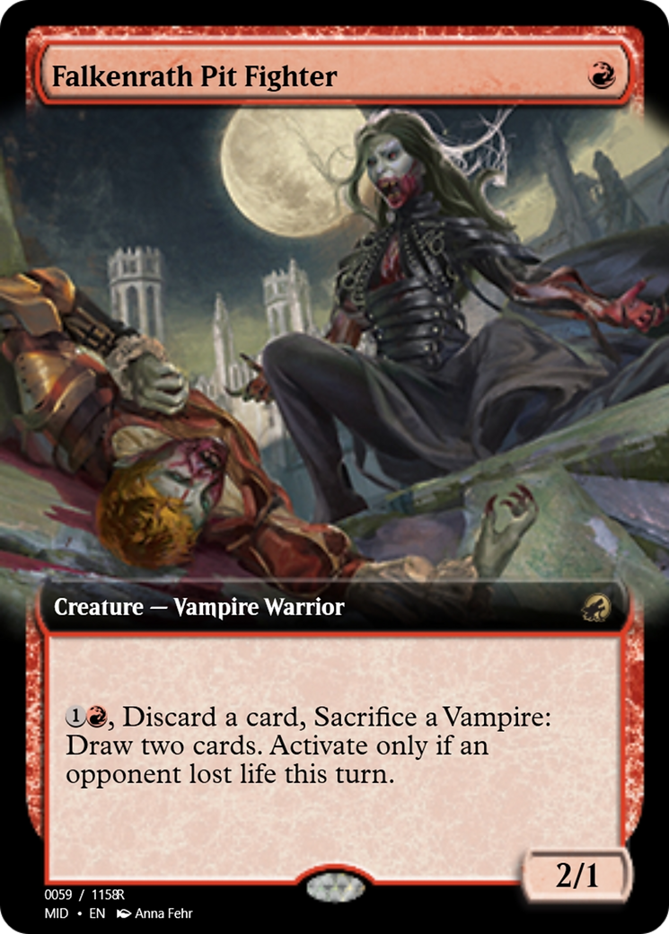 Falkenrath Pit Fighter (PRM-93998) - Magic Online Promos
