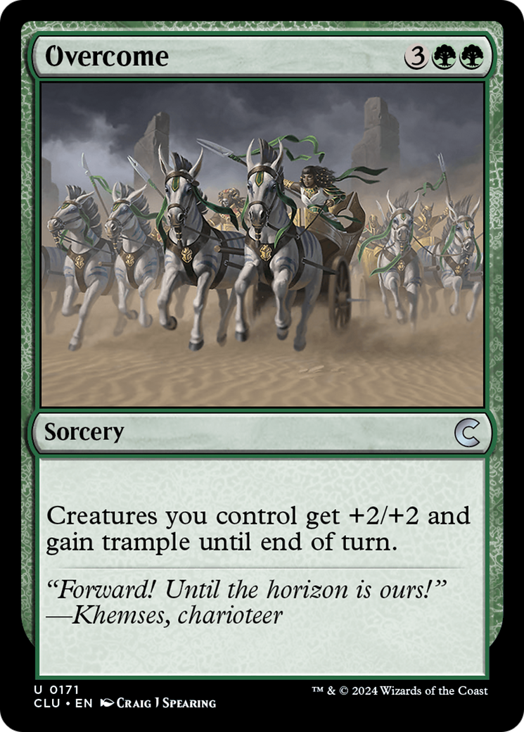 Overcome (CLU-171) - Ravnica: Clue Edition