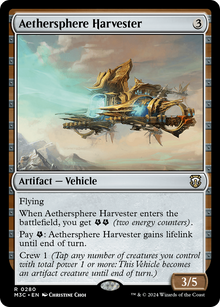 Aethersphere Harvester⁣ - Commander: Modern Horizons 3⁣ (Rare)⁣ [280]