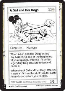 A Girl and Her Dogs (MB2PC-) - Mystery Booster 2