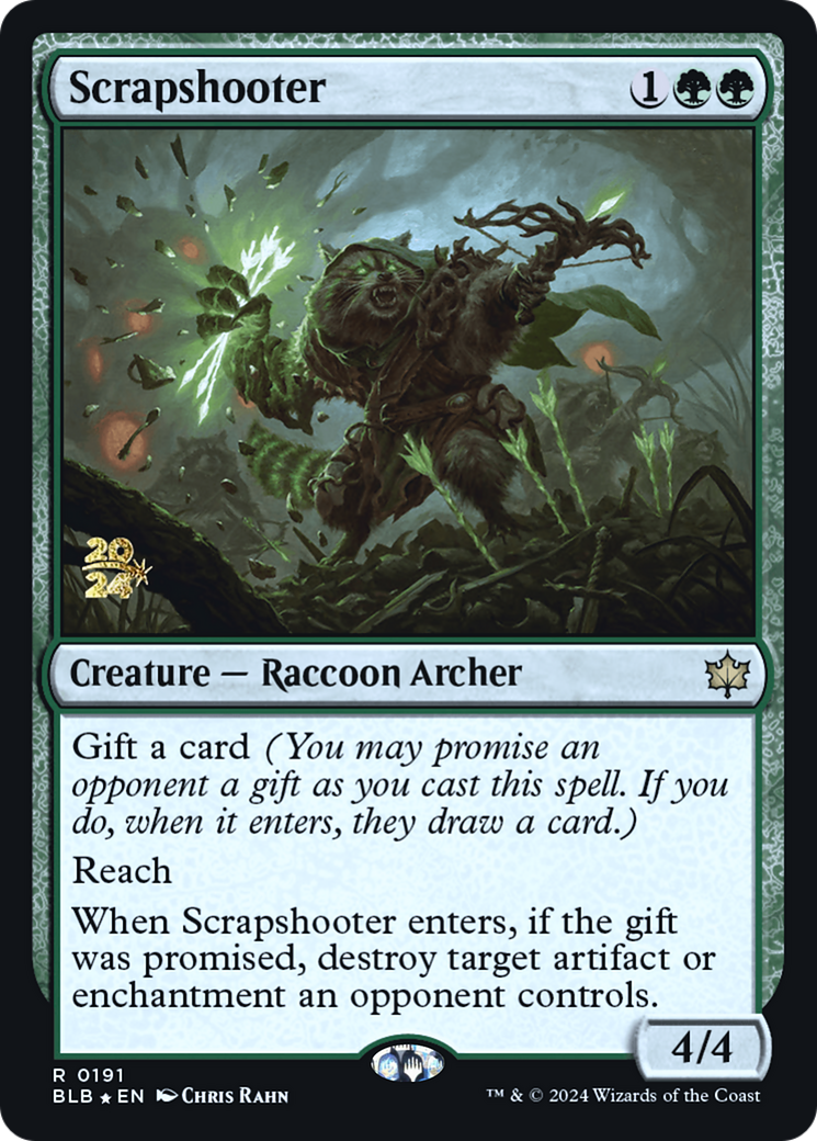 Scrapshooter (PRE-191) - Bloomburrow Promos Foil