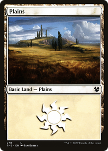 Plains (V.1)⁣ - Theros Beyond Death: Extras⁣ (Land)⁣ [278]