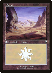 Plains (V.2)⁣ - Commander: The Brothers' War⁣ (Land)⁣ [30]