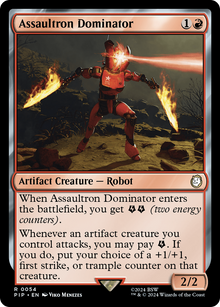 Assaultron Dominator⁣ - Universes Beyond: Fallout⁣ (Rare)⁣ [54]
