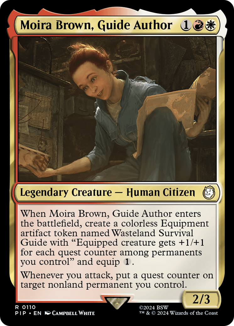 Moira Brown, Guide Author⁣ - Universes Beyond: Fallout⁣ (Rare)⁣ [110]