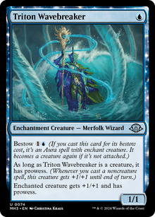 Triton Wavebreaker⁣ - Modern Horizons 3⁣ (Uncommon)⁣ [74]