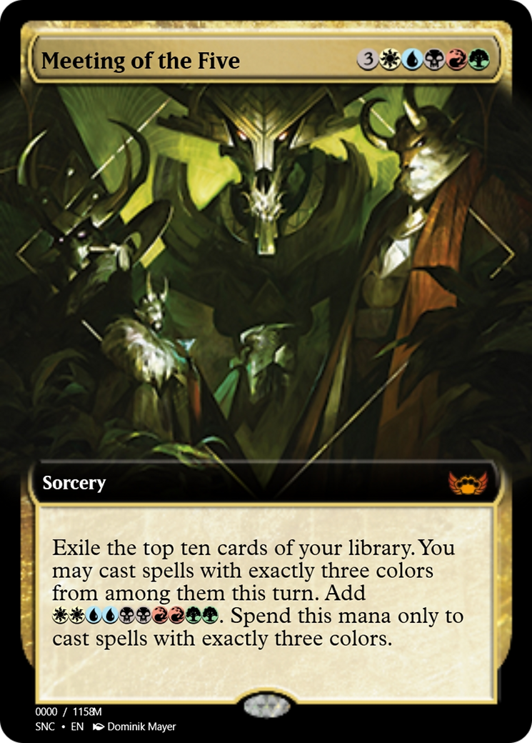 Meeting of the Five (PRM-99757) - Magic Online Promos Foil