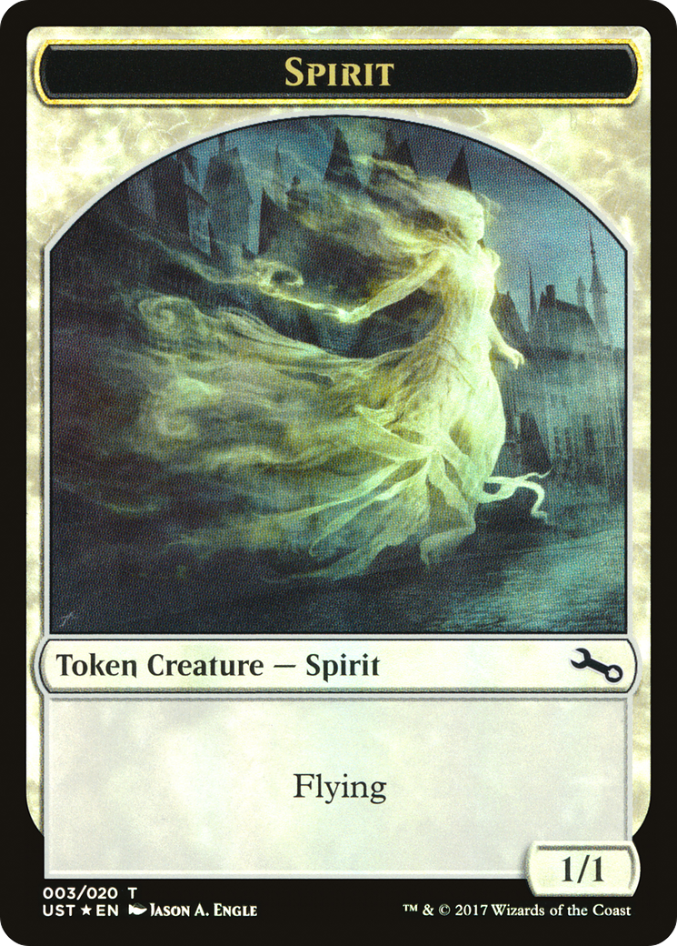 Spirit Token (UST-003) - Unstable Tokens Foil