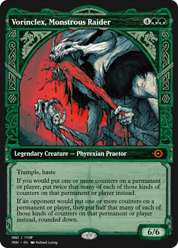 Vorinclex, Monstrous Raider (PRM-88324) - Magic Online Promos Foil