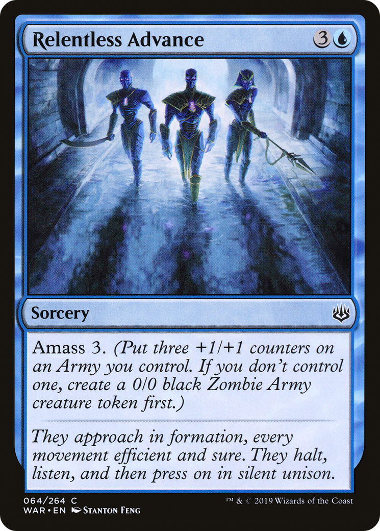 Relentless Advance⁣ - War of the Spark⁣ (Common)⁣ [64]