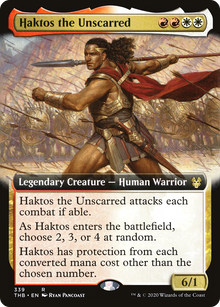 Haktos the Unscarred⁣ - Theros Beyond Death: Extras⁣ (Rare)⁣ [339]