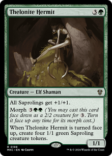 Thelonite Hermit⁣ - Commander: Murders at Karlov Manor⁣ (Rare)⁣ [188]