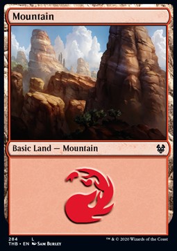 Mountain (V.1)⁣ - Theros Beyond Death: Extras⁣ (Land)⁣ [284]