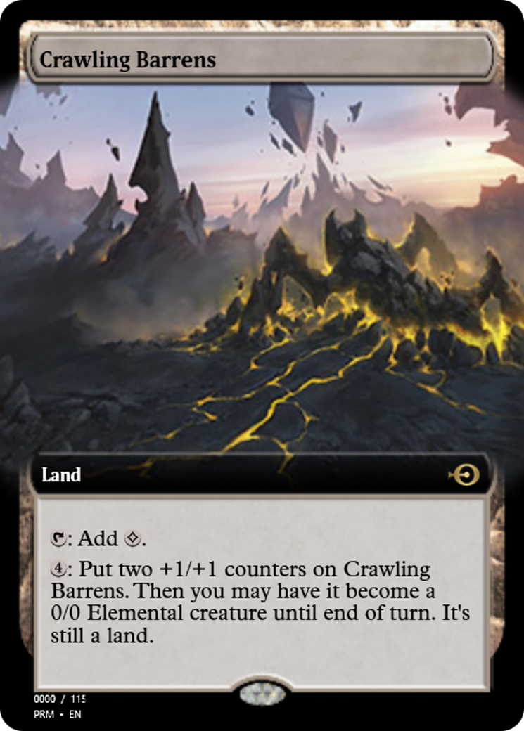 Crawling Barrens (PRM-83732) - Magic Online Promos