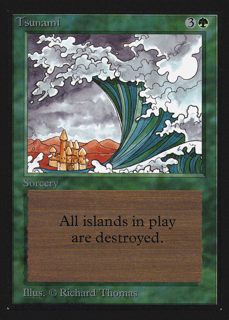 Tsunami (IE) (IED-222) - Intl. Collectors' Edition