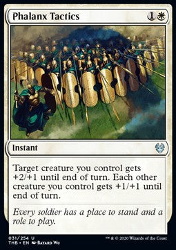 Phalanx Tactics⁣ - Theros Beyond Death⁣ (Uncommon)⁣ [31]
