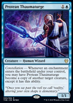Protean Thaumaturge⁣ - Theros Beyond Death⁣ (Rare)⁣ [60]