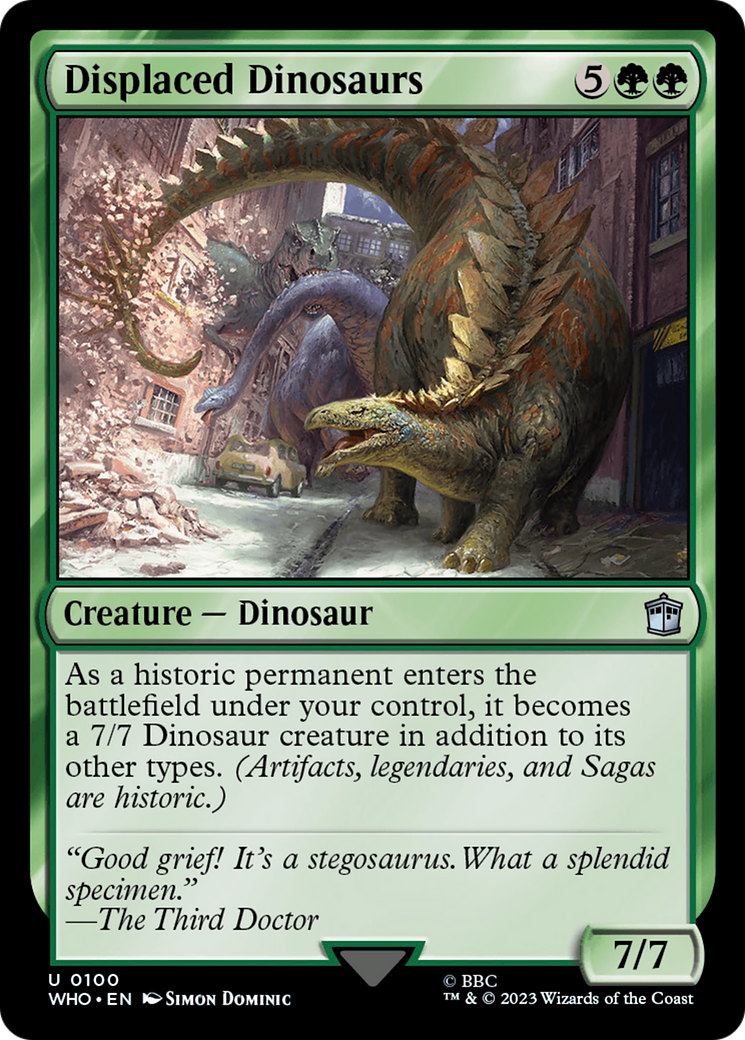 Displaced Dinosaurs (WHO-100) - Doctor Who
