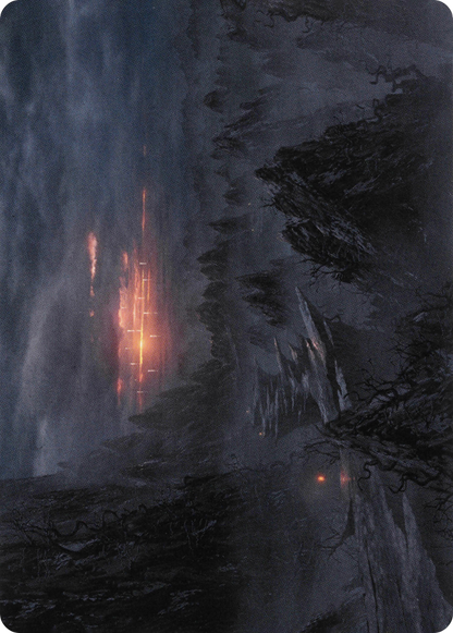Sundown Pass // Sundown Pass (AVOW-068) - Crimson Vow Art Series (Borderless) Foil