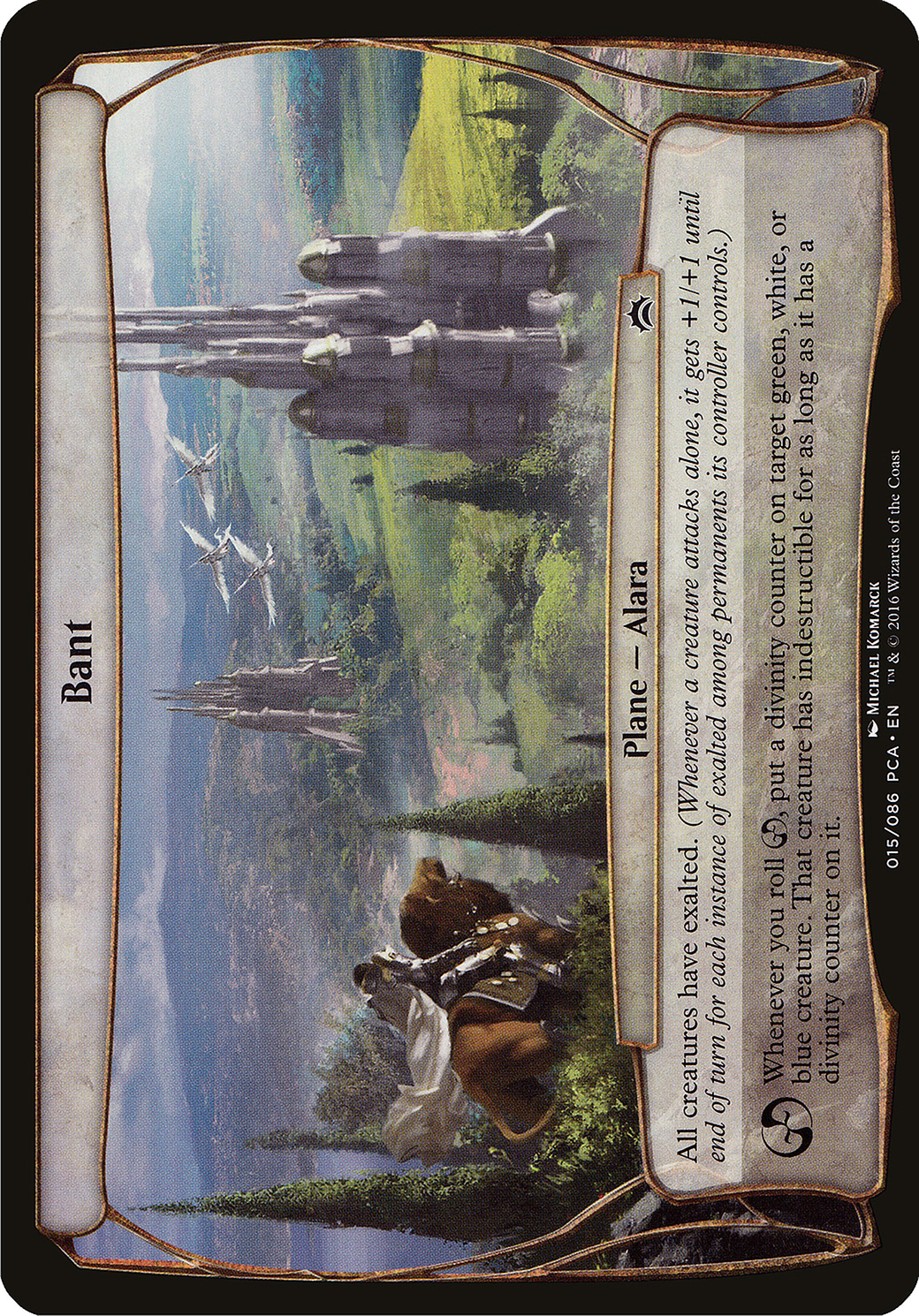 Bant (Planechase Anthology) (OVER-015) - Planechase Anthology Planes