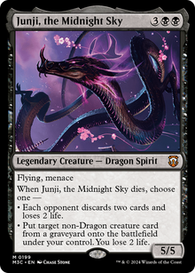 Junji, the Midnight Sky⁣ - Commander: Modern Horizons 3⁣ (Mythic)⁣ [199]
