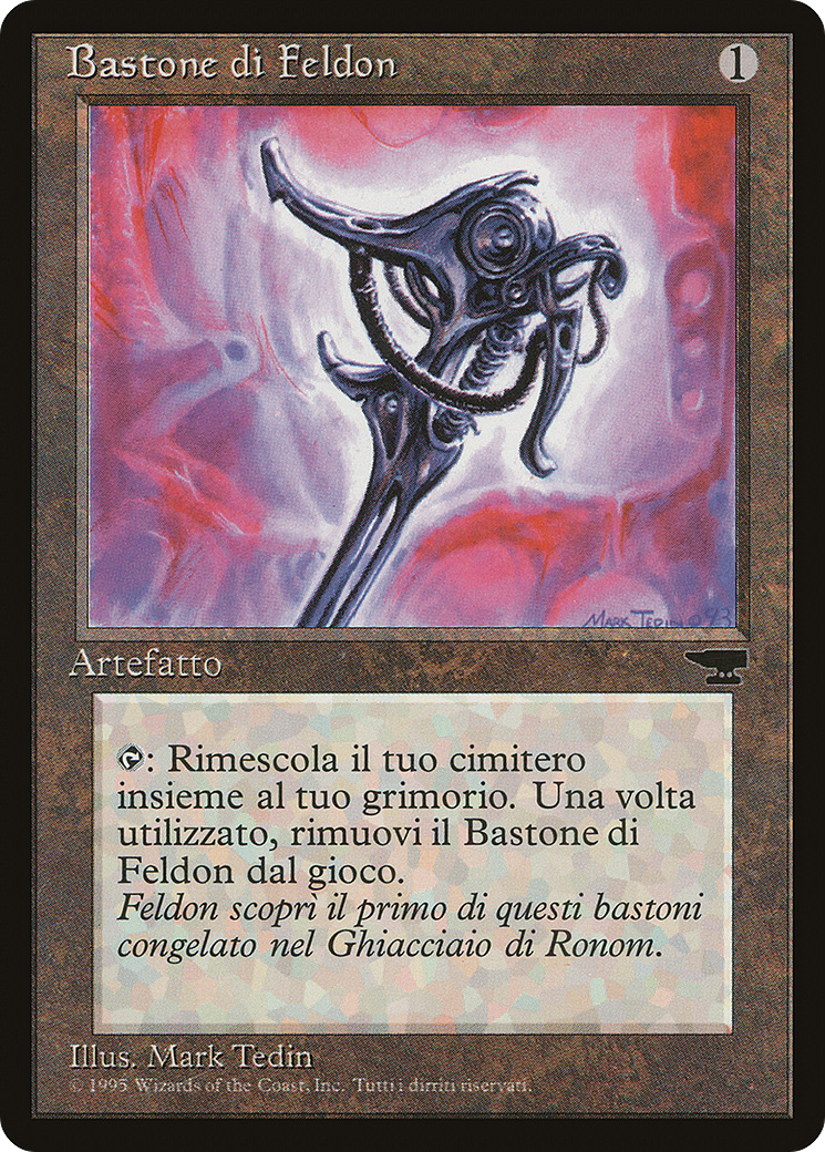 Feldon's Cane (Italian) - "Bastone di Feldon" (REN-119) - Rinascimento