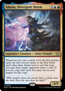 Alania, Divergent Storm⁣ - Bloomburrow⁣ (Rare)⁣ [204]