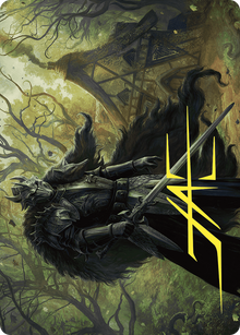 Agatha's Champion // Agatha's Champion (AWOE-022) - Wilds of Eldraine Art Series (Borderless)