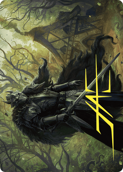 Agatha's Champion // Agatha's Champion (AWOE-022) - Wilds of Eldraine Art Series (Borderless) Foil