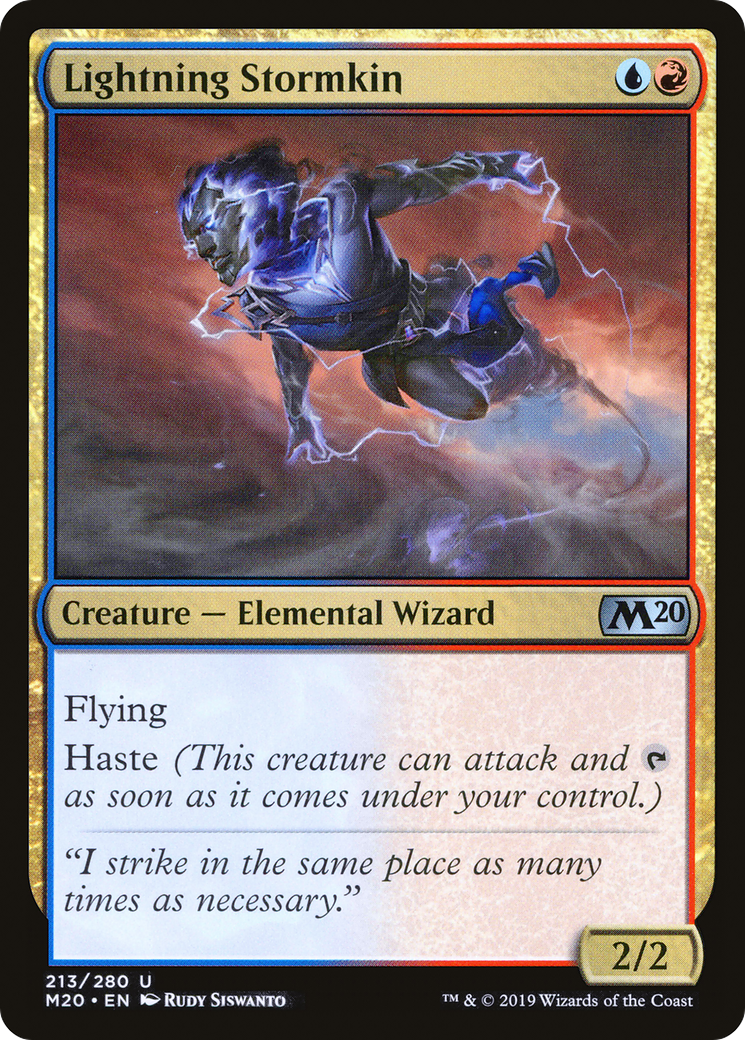 Lightning Stormkin⁣ - Core 2020⁣ (Uncommon)⁣ [213]