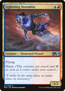 Lightning Stormkin⁣ - Core 2020⁣ (Uncommon)⁣ [213]