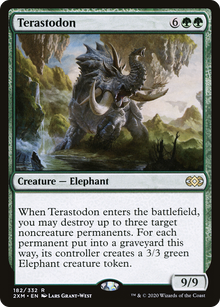 Terastodon (2XM-182) - Double Masters Foil
