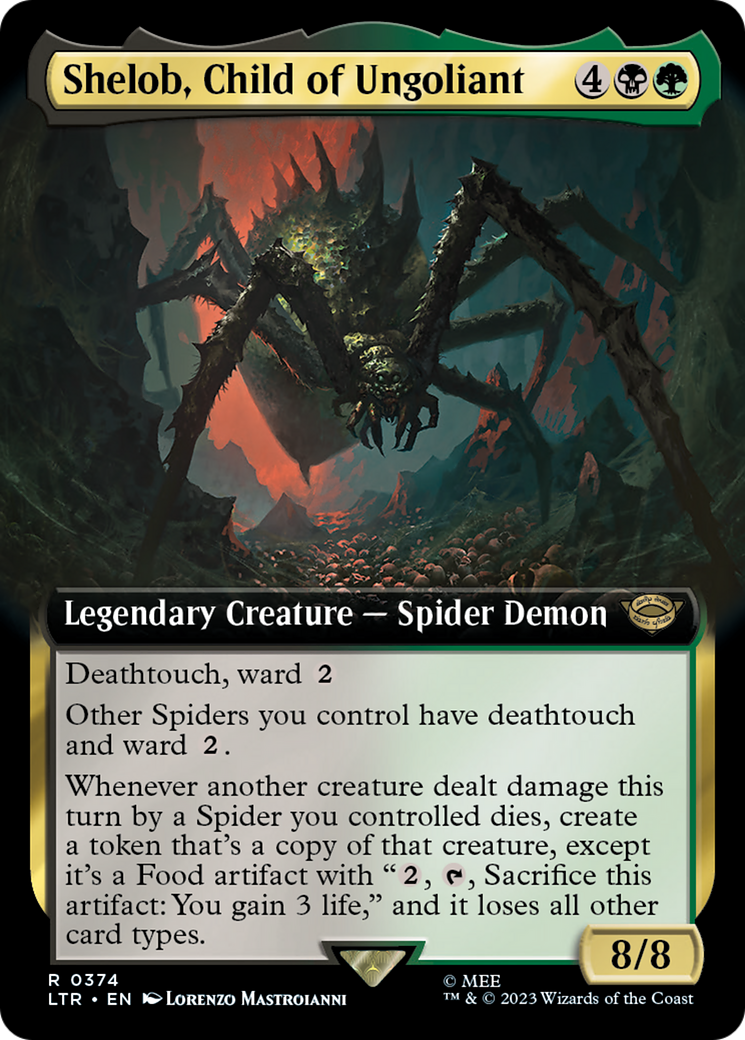 Shelob, Child of Ungoliant⁣ - The Lord of the Rings: Tales of Middle-earth: Extras⁣ (Rare)⁣ [374]