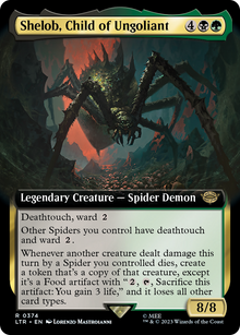 Shelob, Child of Ungoliant⁣ - The Lord of the Rings: Tales of Middle-earth: Extras⁣ (Rare)⁣ [374]