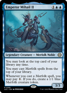 Emperor Mihail II⁣ - Commander: The Lost Caverns of Ixalan⁣ (Rare)⁣ [155]