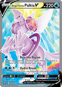 Origin Forme Palkia V SWSH253  - Holofoil SWSH Sword & Shield Promo Cards - Promo