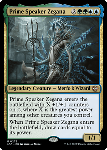 Prime Speaker Zegana⁣ - Commander: The Lost Caverns of Ixalan⁣ (Mythic)⁣ [278]