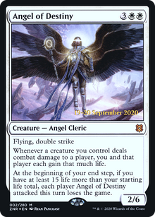 Angel of Destiny (PRE-02S) - Zendikar Rising Promos Foil