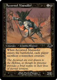 Accursed Marauder (Retro Frame) (MH3-405) - Modern Horizons 3