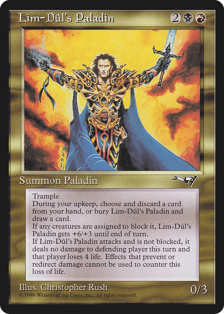 Lim-Dul's Paladin (ALL-108) - Alliances