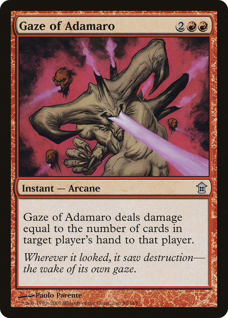 Gaze of Adamaro (SOK-098) - Saviors of Kamigawa