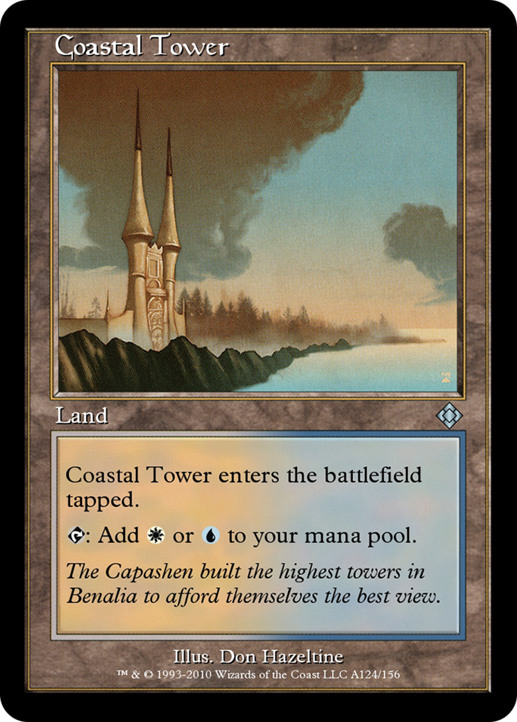 Coastal Tower (TD0-A124) - Magic Online Theme Decks