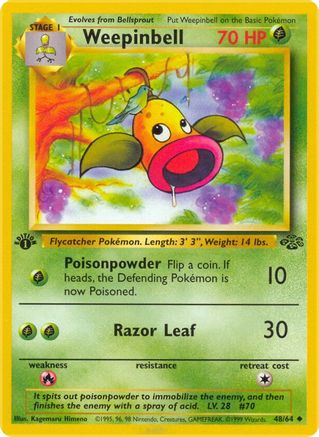 Weepinbell 048/64  - Unlimited Jungle - Uncommon