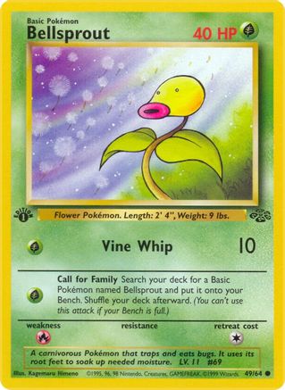 Bellsprout 049/64  - Unlimited Jungle - Common
